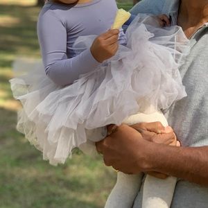I love plum lilac tutu, size 1 Year